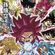 「ドラゴンボール」各形態の孫悟空集合イラスト特別同梱シールも！「超戦士シールウエハース」10周年アニバーサリーブックが発売