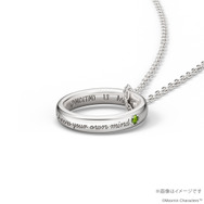 【MOOMIN】スナフキン メッセージリングネックレス