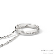 【MOOMIN】スナフキン メッセージリングネックレス
