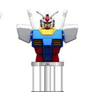 ガンダム胸像