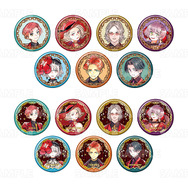トレーディングマット缶バッジ 5th Anniversary Ver.