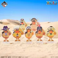「一番くじ ワンピース～あにまる大集合！～」F賞：超カルガモ部隊 アクリルスタンド（ランダム全7種）　使用イメージ