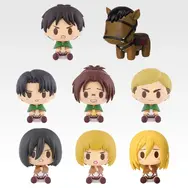 「一番くじ 進撃の巨人 ～心臓を捧げよ～」H賞：ちょこのっこ フィギュア（ランダム全8種）