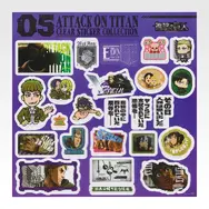 「一番くじ 進撃の巨人 ～心臓を捧げよ～」J賞：ステッカーコレクション（選べる全8種）