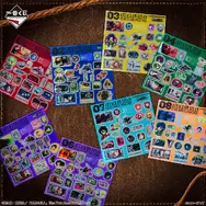 「一番くじ 進撃の巨人 ～心臓を捧げよ～」J賞：ステッカーコレクション（選べる全8種）　イメージ