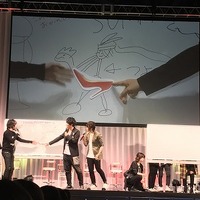 「将国のアルタイル」キャスト陣がお絵描きバトル 櫻井孝宏らサプライズゲストも【AJ2017】