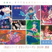西尾維新<物語>シリーズ　2013年に一挙6作品のアニメ化発表 画像