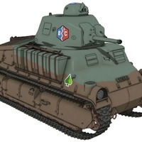 ソミュアS35(C)GIRLS und PANZER Finale Projekt