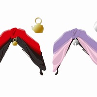 リボンヘアクリップ（会期途中より販売）  1,800円