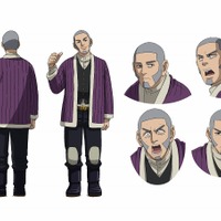 TV アニメ『ゴールデンカムイ』白石由竹 キャラクター設定画(C)野田サトル／集英社・ゴールデンカムイ製作委員会 (C)野田サトル／集英社