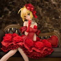 「Fate」エイプリルフール企画の“アイドル皇帝／ネロ”がフィギュア化！ 真紅のドレス姿がセクシー 画像