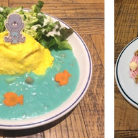 「ぼのぼの × TOWER RECORDS CAFE 第2弾 ～ぼのちゃんイースターカフェ～」メニュー第2弾(C)いがらしみきお / 竹書房・フジテレビ・エイケン