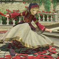 「Fate/EXTELLA LINK」ネロちゃま、エスニック衣装もかわいい♪ 最新DLC衣装をチェック！ 画像