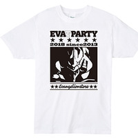 「EVA T PARTY 2018 ロゴTシャツ」／「EVA T PARTY 2018 キービジュアルTシャツ」