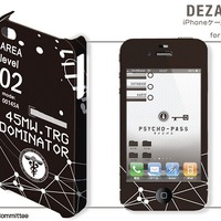 iPhone 4/4S用デザジャケット(c)PSYCHO-PASS Committee