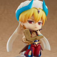 「ねんどろいど キャスター/ギルガメッシュ 霊基再臨 Ver.」5,556円（税別）(C)TYPE-MOON / FGO PROJECT