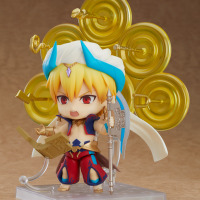 「ねんどろいど キャスター/ギルガメッシュ 霊基再臨 Ver.」5,556円（税別）(C)TYPE-MOON / FGO PROJECT