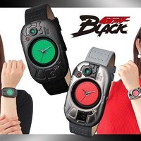 「仮面ライダー」BLACK＆シャドームーンの変身ベルトが腕時計に！変身ギミック搭載 画像