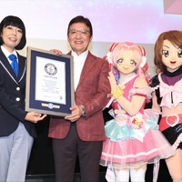 『映画HUGっと！プリキュア ふたりはプリキュア オールスターズメモリーズ』初日舞台挨拶スチール(C)2018 映画HUGっと！プリキュア製作委員会