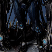 「GANTZ:O/ ハードスーツ岡八郎1/6スケールスタチュー」の価格は、128,000円(税込)（C）奥浩哉／集英社・「GANTZ:O」製作委員会