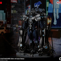 「GANTZ:O/ ハードスーツ岡八郎1/6スケールスタチュー」の価格は、128,000円(税込)（C）奥浩哉／集英社・「GANTZ:O」製作委員会