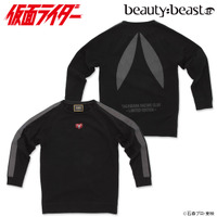 仮面ライダー×beauty:beast（ビューティビースト）ビッグスウェット　仮面ライダー2号価格：23,760円（税込）（C）石森プロ・東映