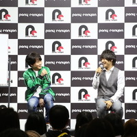 RobiHachi　出演：中井和哉（ロビー・ヤージ役）、河本啓佑（ハッチ・キタ役）／「AnimeJapan 2019」ポニーキャニオンブース