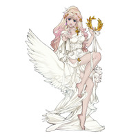 A賞：White Venus of The Galaxy シェリル・ノーム フィギュア 原画（C）2007 BIGWEST/MACROSS F PROJECT・MBS