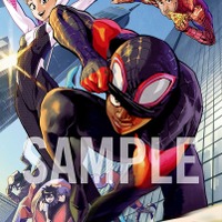 『スパイダーマン：スパイダーバース』村田雄介先生描き下ろし 日本限定デザインイラストカード（C）2018 Sony Pictures Animation Inc. All Rights Reserved. | MARVEL and all related character names:（C）& TM 2019 MARVEL.