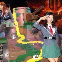 「World of Tanks×ガールズ＆パンツァー」コラボ宣言記者会見　東京ゲームショウに実物大戦車も登場 画像