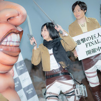 宇垣美里、「進撃の巨人」ミカサのコスプレ姿披露！ ミニ巨人を駆逐する一幕も【写真42枚】