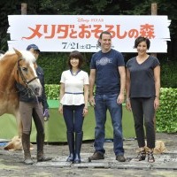 『メリダとおそろしの森』　監督とプロデューサーが来日　大島優子さんと記念イベント開催 画像