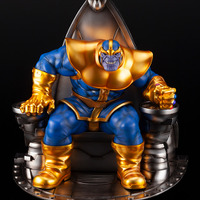 「サノス オン スペーススローン ファインアートスタチュー」48,000円（税抜）（C）2019 MARVEL