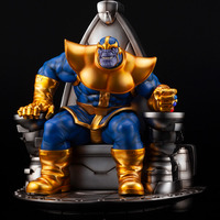 「サノス オン スペーススローン ファインアートスタチュー」48,000円（税抜）（C）2019 MARVEL