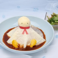 「天気の子カフェ」てるてるオムライス　1,490円（C）2019「天気の子」製作委員会