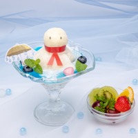 「天気の子カフェ」凪のてるてる坊主アラモード1,490円（C）2019「天気の子」製作委員会