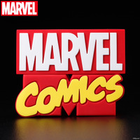 「Marvel/Marvel Comic l ロゴ T シャツ＆ロゴフィギュア」7,480 円(税込）（C） MARVEL.