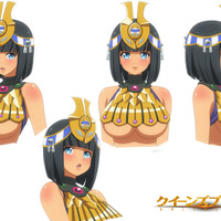 『クイーンズブレイドUNLIMITED』古代の王女メナス（C）HobbyJAPAN