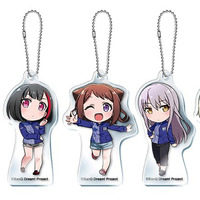 『BanG Dream! ガルパ☆ピコ』ローソンタイアップ「クリアキーホルダー （全5種）」各660円（税込）（C）BanG Dream! Project