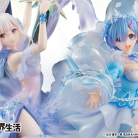 「リゼロ」エミリア＆レム、圧倒的美しさでフィギュア化！ 新ブランド「SHIBUYA SCRAMBLE FIGURE」第1弾 画像