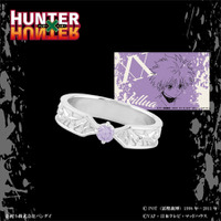 「HUNTER×HUNTER」<キルア＝ゾルディック>キャラクターモチーフリング 9,900円円（税込）（C）POT(冨樫義博)1998年-2011年（C）VAP・日本テレビ・マッドハウス