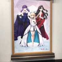 「『なか卯×Fate/stay night 15th Celebration Project』特別装飾店舗限定ポスター」（Ｃ）TYPE-MOON All Rights Reserved.