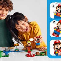 「Here We Go!」LEGOで実際に『スーパーマリオ』を遊べる「レゴ スーパーマリオ」の動画が登場―オリジナルコースを作ってゴールまで大冒険