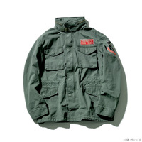 「STRICT-G × ALPHA INDUSTRIES M-65 フィールドジャケット 『機動戦士ガンダム』ジオン軍 ランバ・ラル隊モデル」36,300円（税込／送料・手数料別途）（C）創通・サンライズ