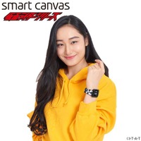 仮面ライダーゼロワン＆平成仮面ライダー×[エプソン スマートキャンバス]EPSON smart canvas 腕時計 31,900円（税込）（C）石森プロ・東映（C）石森プロ・テレビ朝日・ADK・東映