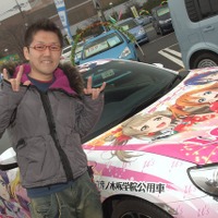 ラブライブ！公式販売痛車納車式が東京トヨペットにて開催