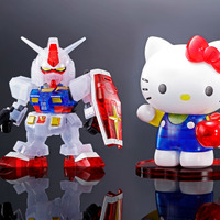 ハローキティ／RX-78-2ガンダム[SD EX-STANDARD][クリアカラー]（C）創通・サンライズ　 （C）’76,’20 SANRIO 著作(株)サンリオ