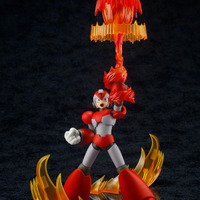 「ロックマンX4」エックス ライジングファイアVer.がコトブキヤでプラモデル化！ 炎を纏った赤いボディを再現 画像