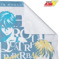 新機動戦記ガンダムW トライカラーアイテム フルカラーフェイスタオル3,300円（税込）（C）創通・サンライズ
