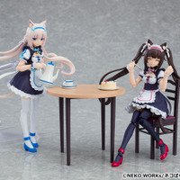 「figma ショコラ」「figma バニラ」各8,000円（税別）（C）NEKO WORKs/ネコぱら製作委員会